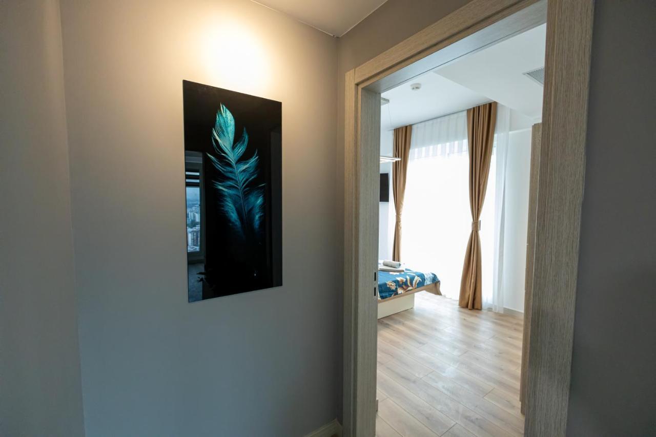 19Th & 18Th Floor Secure Apartments With Pool & Fitness & Parking Included In Price Skopje Zewnętrze zdjęcie