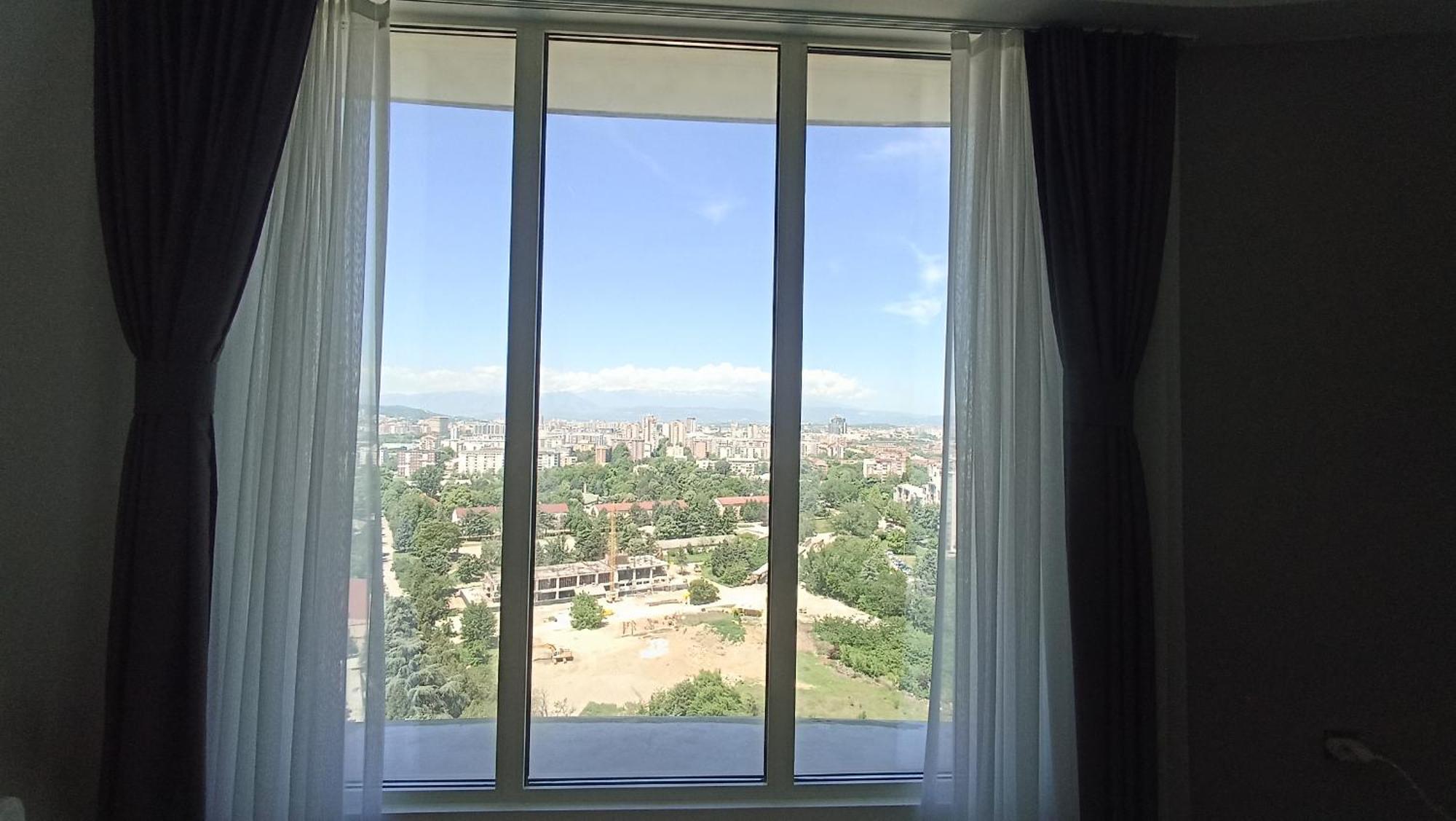19Th & 18Th Floor Secure Apartments With Pool & Fitness & Parking Included In Price Skopje Zewnętrze zdjęcie